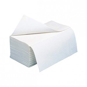 Essuie-Mains papier plier Naturel 1-couches Zig Zag 20x23cm 4600pc - Nevejan