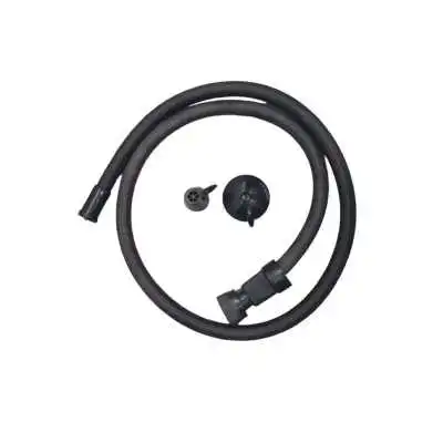 FLEXIBLE DE TOILETTE TRESSÉ NOIR 1M EJIM EJIM - 1