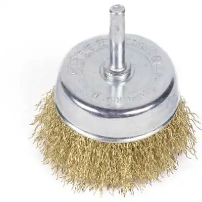 BROSSE MÉTALLIQUE POUR PONCER MÉTAL 75MM - 1