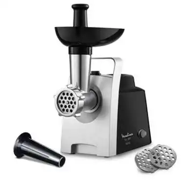 HACHOIR À VIANDE 1400W NOIR/ARGENT MOULINEX MOULINEX - 1