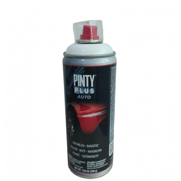 Mastic acrylique carrosserie Gris en spray PINTYPLUS