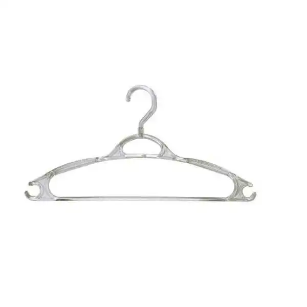 SET DE 3 CINTRES TRANSPARENTS CRISTAL ROYAL LION