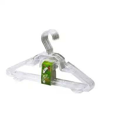 SET DE 6 CINTRES CRISTAL NATUREL LION - 1