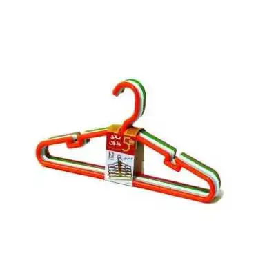 SET DE 5 CINTRES ENFANT COULEURS LION - 1