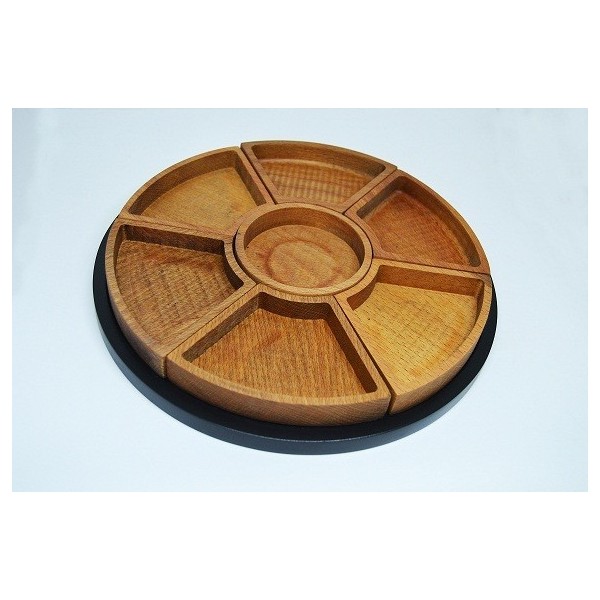 PLATEAU EN BOIS POUR FRUITS SECS/FROMAGE DARIA