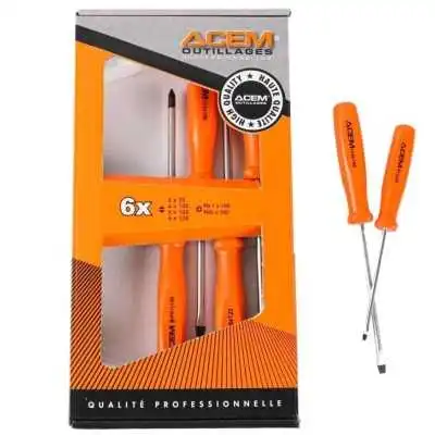 JEUX DE 6 TOURNEVIS ACEM ACEM - 3