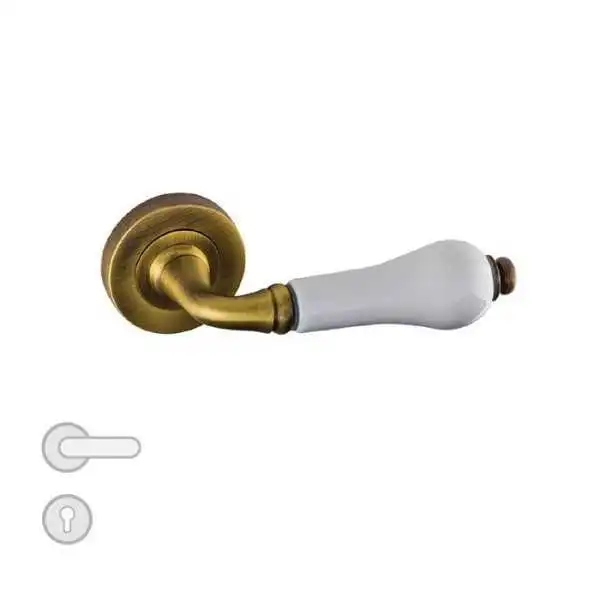 POIGNÉE DE PORTE BAHAR GRAND TROU BRONZE DOGANLAR