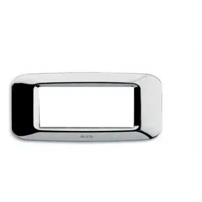 PLAQUE YES 45 CARREE CHROME 4 MODULES SOMEF SOMEF - 1