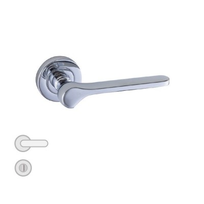 POIGNEE DE PORTE ROSACE ANKA CONDAMNATION CHROME DOGANLAR DOGANLAR - 1