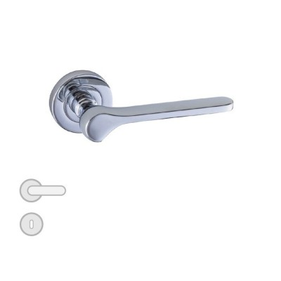 POIGNEE DE PORTE ROSACE ANKA TROU DE CLE CHROME DOGANLAR DOGANLAR - 1