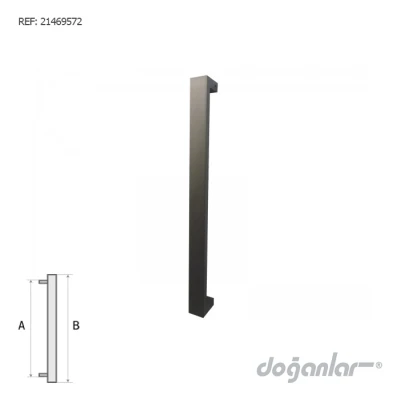 POIGNÉE DE TIRAGE HAYAL 50 CM GRIS FONCÉ DOGANLAR DOGANLAR - 2