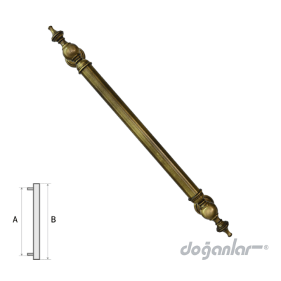 POIGNEE GULLE 30CM BRONZE DOGANLAR DOGANLAR - 2