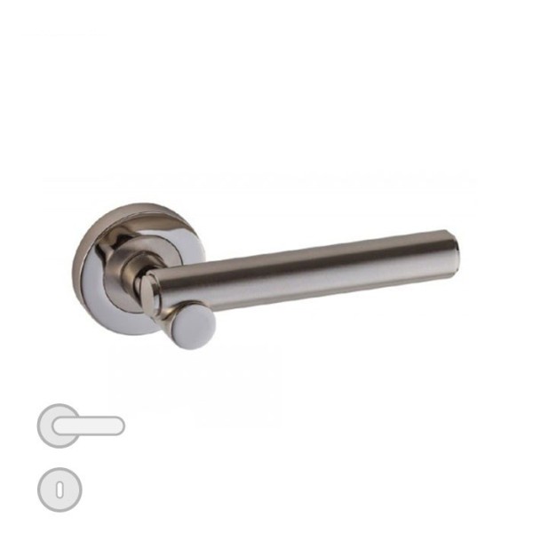 POIGNÉE DE PORTE DORUK PETIT TROU SATIN NICKEL DOGANLAR