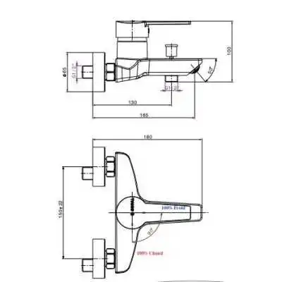 MITIGEUR DE BAIN-DOUCHE DOUZ SOPAL SOPAL - 2