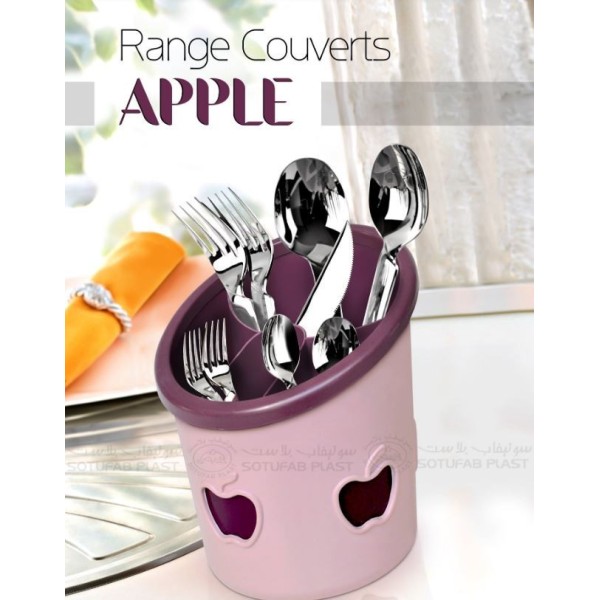 RANGE COUVERTS APPLE SOTUFAB PLAST