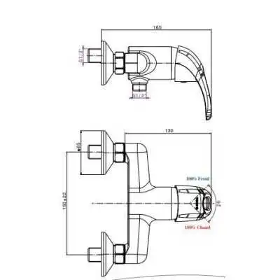 MITIGEUR DE DOUCHE DJERBA SOPAL SOPAL - 2