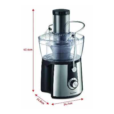 CENTRIFUGEUSE 800W NOIR/INOX MOULINEX MOULINEX - 6