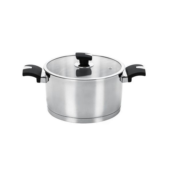 FAITOUT Ø24 CM AVEC COUVERCLE COSMOS INOX 18/10 TEM