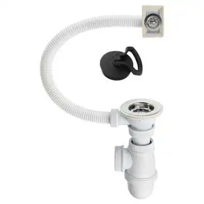 VIDAGE MONO-BAC AVEC TROP PLEIN AVEC ANNEAU AQUAPLAST AQUAPLAST - 1