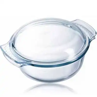 COCOTTE EN VERRE RONDE 4.9 L CLASSIC PYREX PYREX - 1