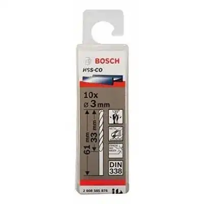 FORET METAL 3MM HSS-CO 10PIECES BOSCH