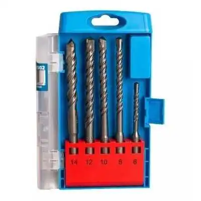 JEU DE 5  FORET BÉTON Ø6-14 MM SDS+ FIXTEC FIXTEC - 2