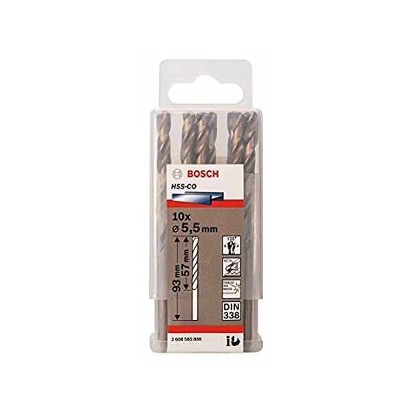 FORET METAL HSS 6.5 mm MECHE CYLINDRIQUE