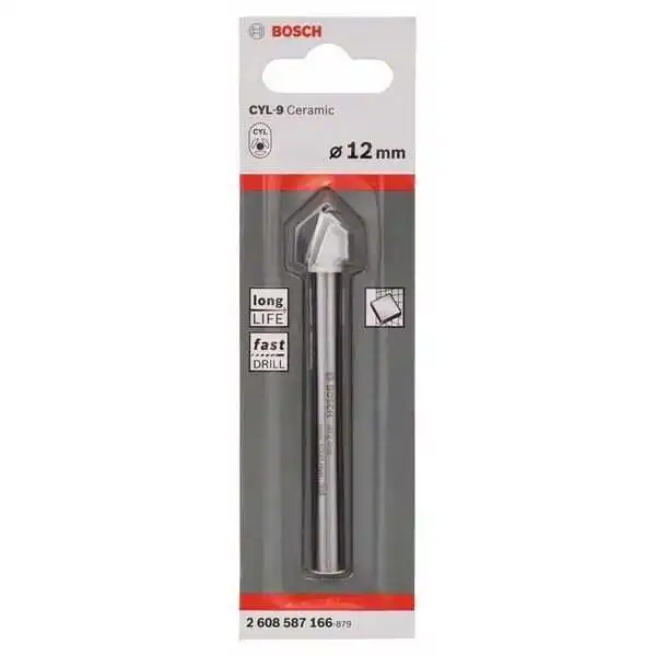 FORET CERAMIQUE 12*90MM CYL-9 BOSCH