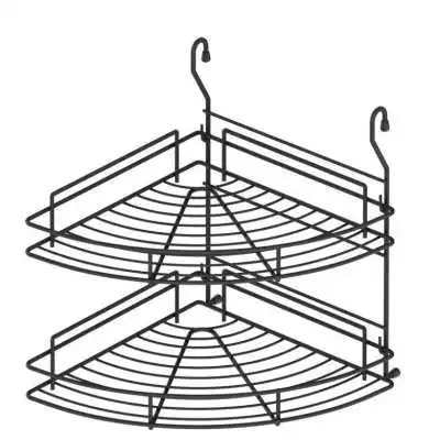 ÉTAGÈRE D'ANGLE À DEUX NIVEAUX S-4009-A STARAX STARAX - 2 ÉTAGÈRE D'ANGLE À DEUX NIVEAUX S-4009-A STARAX STARAX - 2