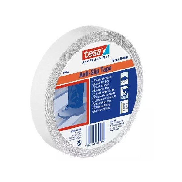ADHÉSIF ANTIDÉRAPANT BAIN ET DOUCHE 15Mx25MM TESA