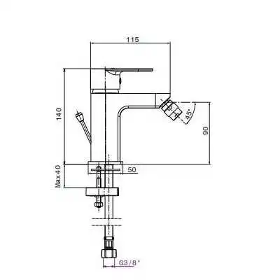 MITIGEUR DE BIDET SFAX SOPAL SOPAL - 2