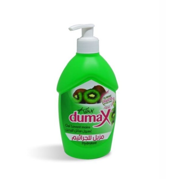SAVON LIQUIDE KIWI/GOLD/LAIT DE MIEL 400ML DUMAX
