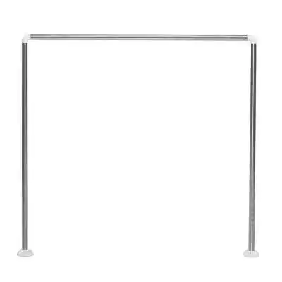 TRINGLE RIDEAUX DE DOUCHE EN ACIER INOXYDABLE 80*80*80CM - 1