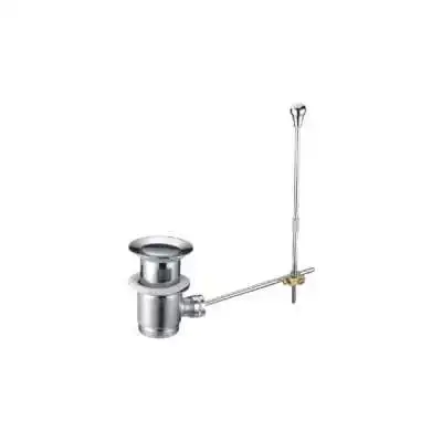 BONDE LAVABO AUTOMATIQUE LAITON CHROMÉ AVEC TIRETTE G1 1/4'' CREAVIT CREAVIT - 1