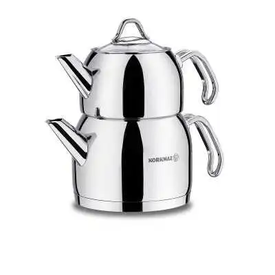 ENSEMBLE DE THÉIÈRE EN INOX 18/10 KORKMAZ KORKMAZ - 1