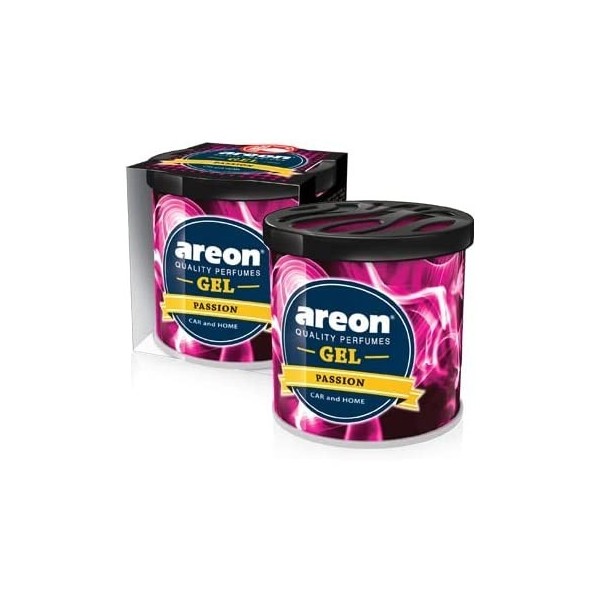 PURIFICATEUR D'AIR GEL PASSION 80G AREON