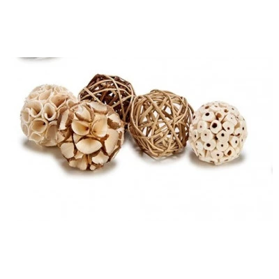 LOT DE 5 BOULES DECORATIVE GIFTDECOR GIFTDECOR - 1
