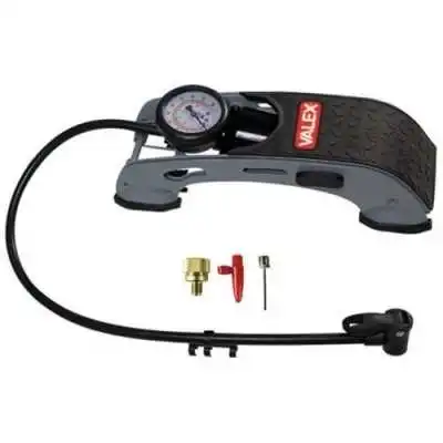 POMPE DE GONFLAGE À PIED AVEC MANOMÈTRE VALEX VALEX - 1 POMPE DE GONFLAGE À PIED AVEC MANOMÈTRE VALEX VALEX - 1