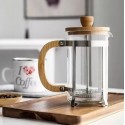 CAFETIÈRE À PRESSION MANCHE EN BOIS 0.6L YITIAN  - 2