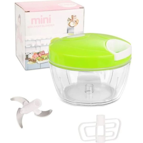 MINI HACHOIR MANUEL MULTIFONCTIONNEL 500ML