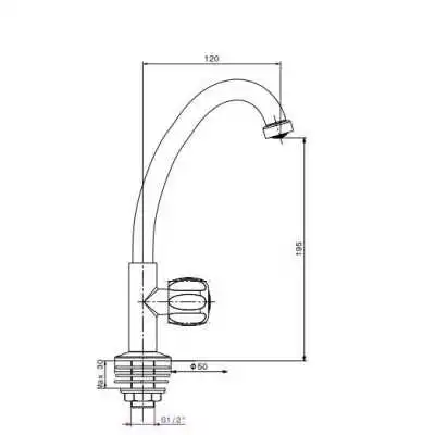 ROBINET VERTICAL SALAKTA SOPAL SOPAL - 2