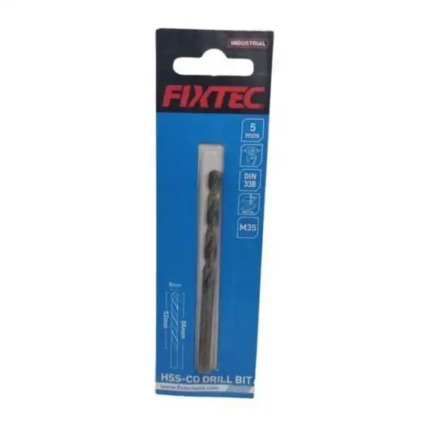 FORET EN MÉTAL 5*86MM M35 HSS FIXTEC