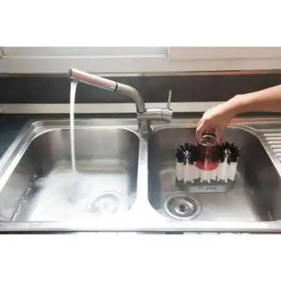 BROSSE LAVE VERRES TRIPLE CRISTAL CRISTAL - 3 BROSSE LAVE VERRES TRIPLE CRISTAL CRISTAL - 3