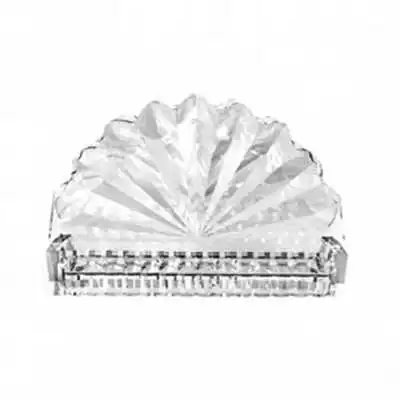 PORTE PAPIER SERVIETTE EN VERRE STRASS AZUR  - 1