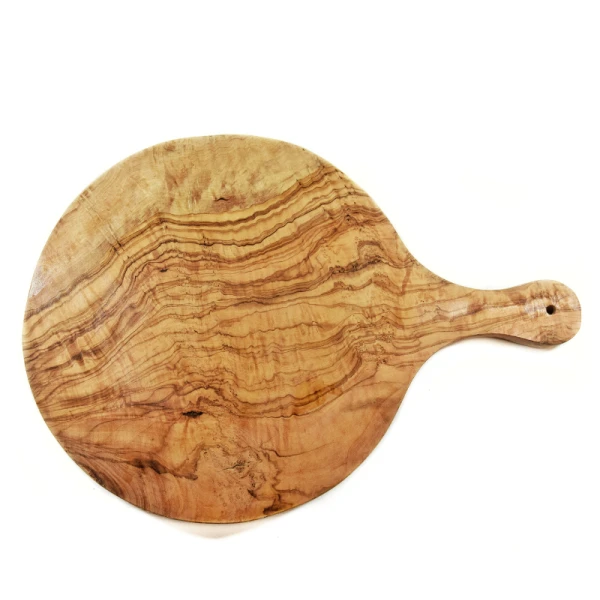 PLANCHE EN BOIS D'OLIVIER Ø30CM