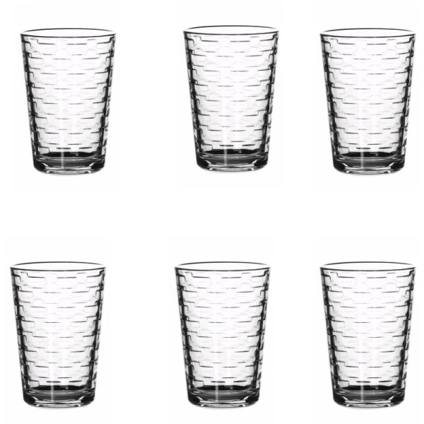 LOT DE 6 VERRES 20CL PASABAHCE