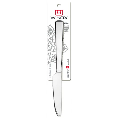 LOT DE 2 COUTEAUX DE TABLE ZEPHIR WINOX WINOX - 2