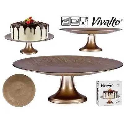 PLAT À TARTE EN VERRE Ø 33CM VIVALTO VIVALTO - 1