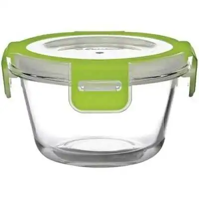 BOÎTE DE CONSERVATION ROND EN VERRE 340CL AVEC COUVERCLE PASABAHCE pasabahce - 1