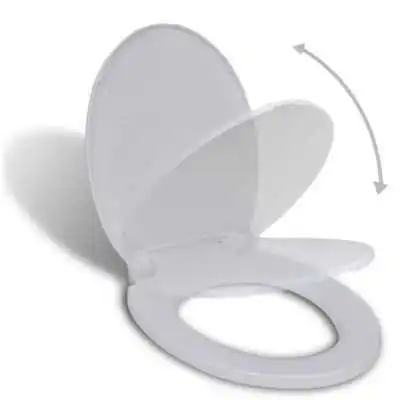 ABATTANT AVEC SYSTÉME SOFTCLOSE EN ABS BLANC STAR SANITAIRE STAR SANITAIRE - 1